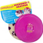 Snuggle Safe Almohadilla de calor inalámbrica de microondas con cobertura de forro polar (el color puede variar)